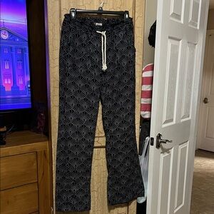 Roxy Black Geometric Men's Joggers